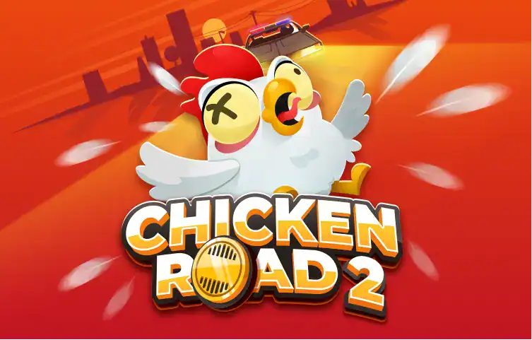 Logo de Chicken Road 2.0: alternativa a la versión Ronaldo.