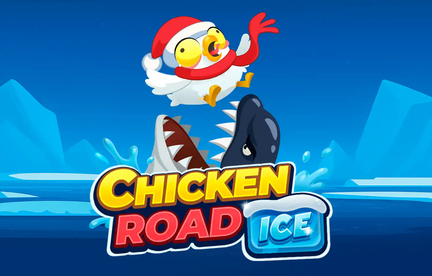 Logo de Chicken Road Ice: alternativa a la versión app Ronaldo Chicken Road.