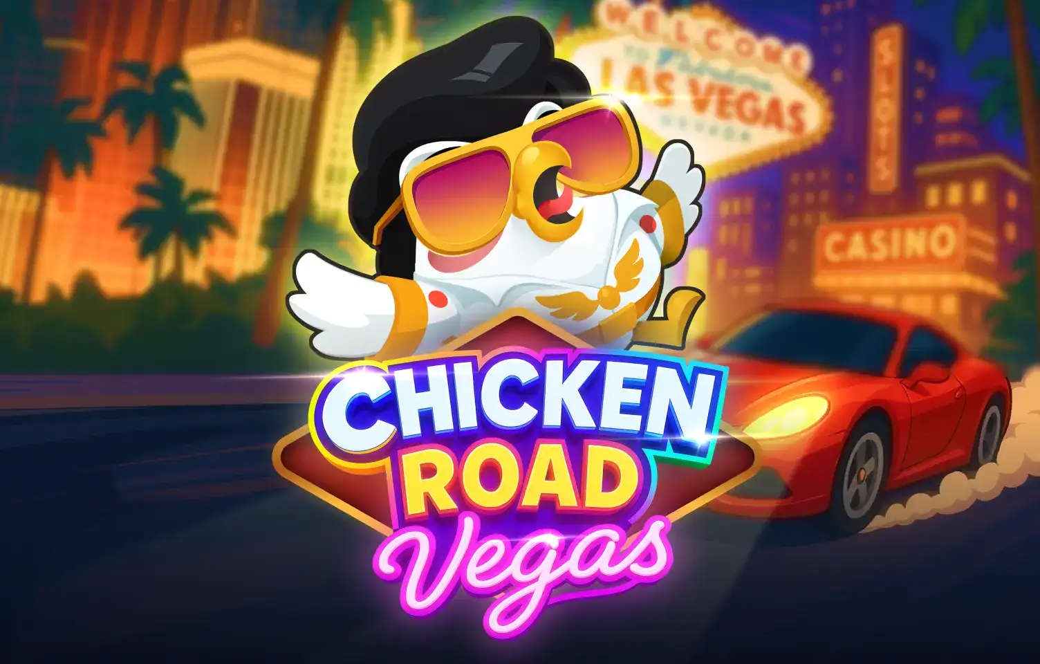 Logo de Chicken Road Vegas.